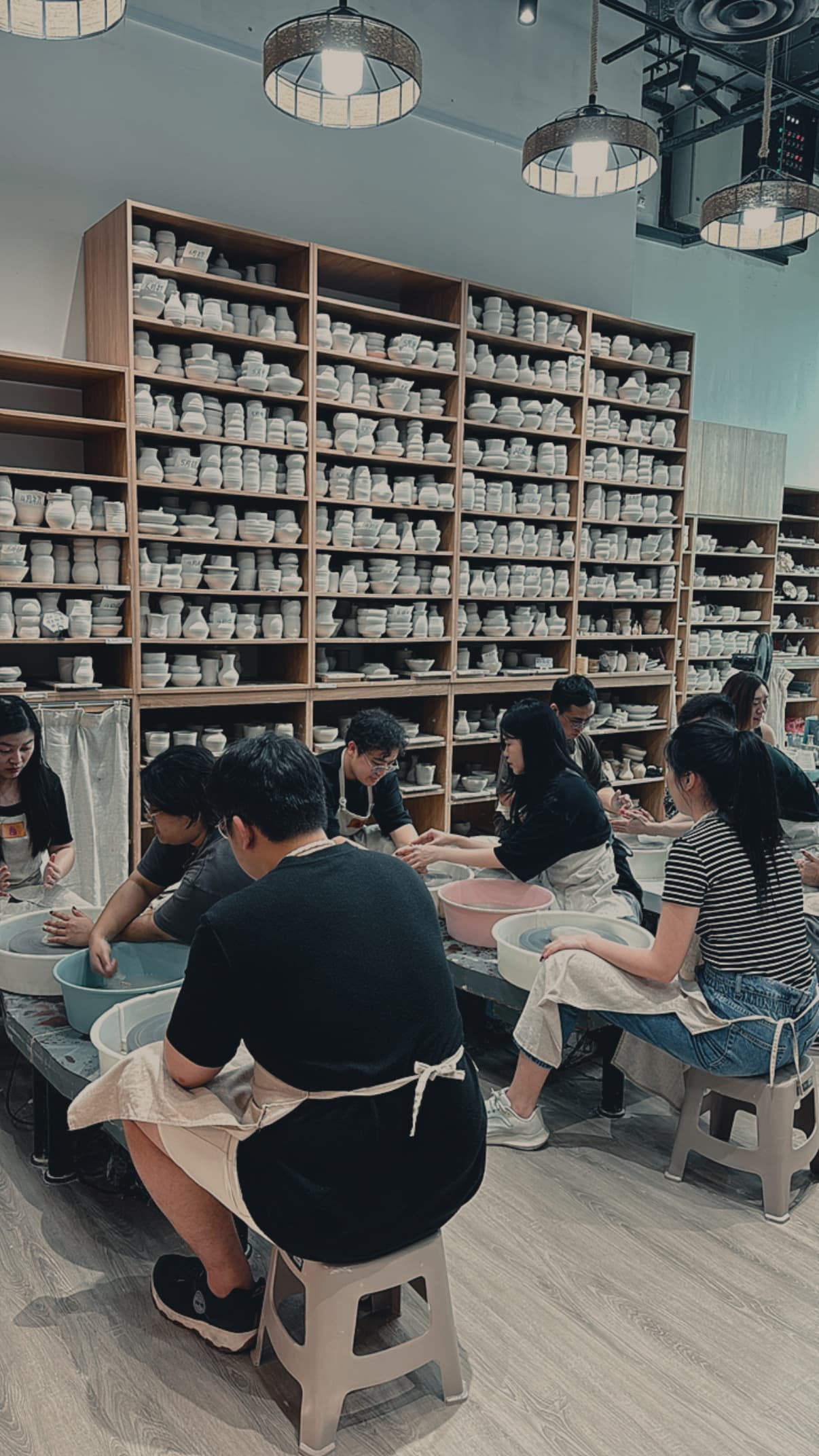 Client Appreciation Pottery Making